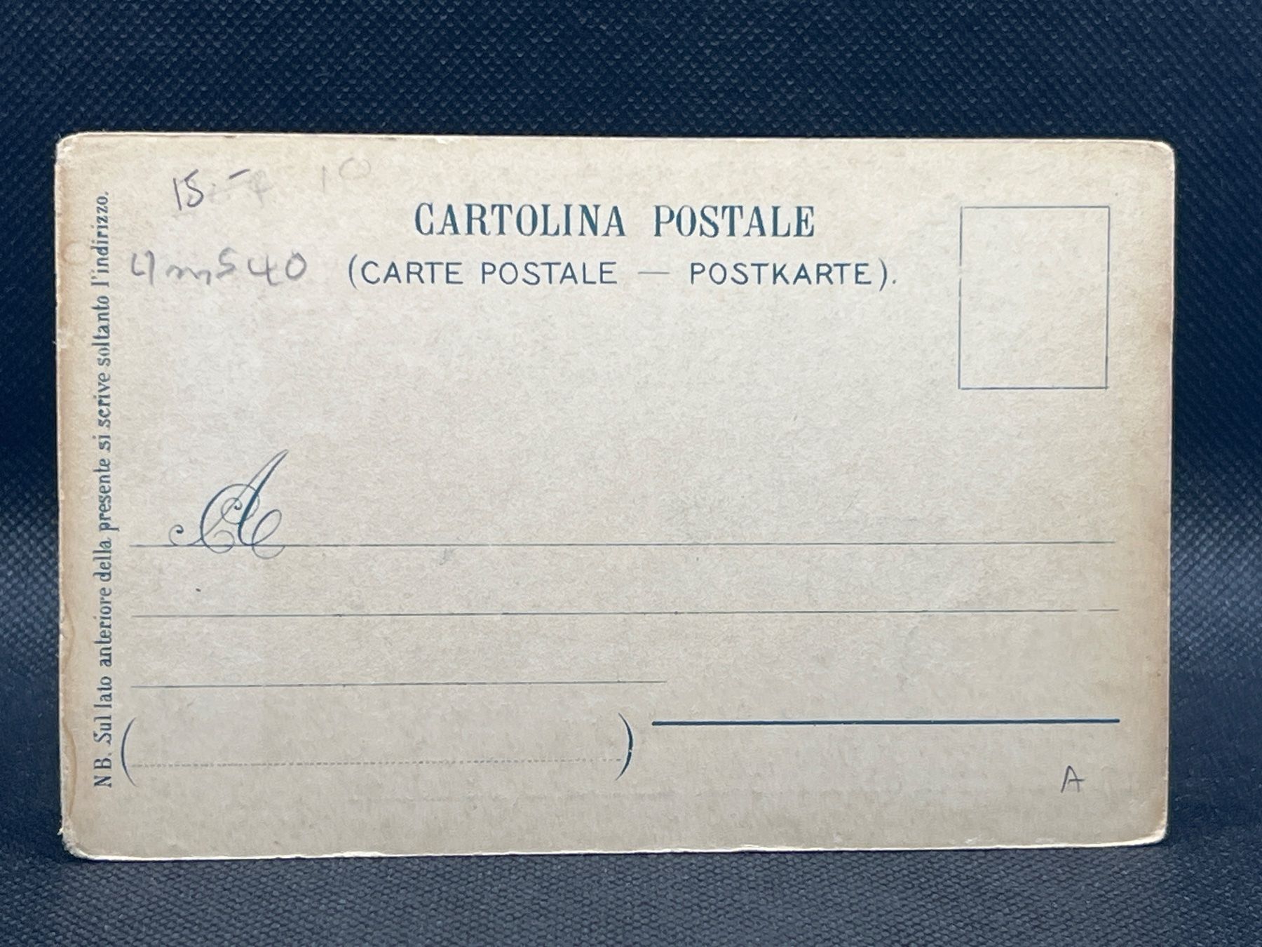 Cartoline postali: Chiesa di Castagnola – Usato da Widnau venduto da Brusi9 1