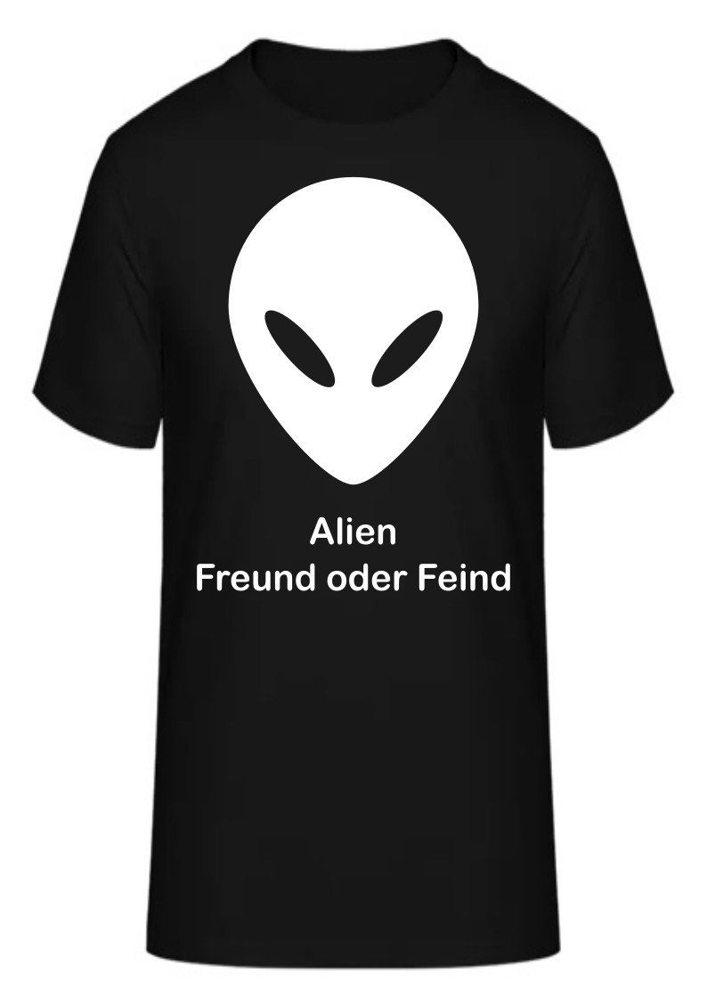 T-shirts: T-Shirt Alien Freund oder Feind – Neuf avec emballage d'origine à Zürich par HarlacherIT
