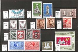 Lot Sondermarken / Block-Einzelwerte : KP 530.--