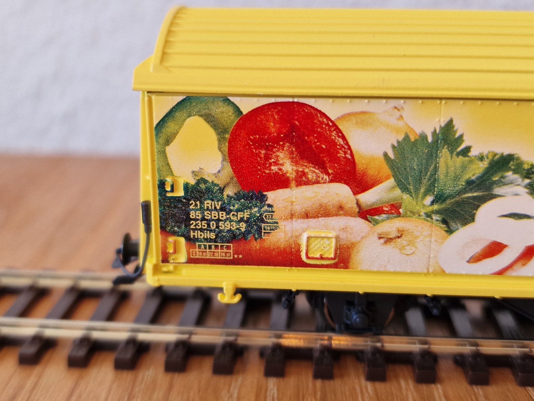 Märklin Modellini di ferrovie: SBB Maggi Güterwagen H0 – Usato da Matten b. Interlaken venduto da lor_hr9w 3