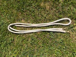 Weisse Parelli Finesse Zügel 320cm