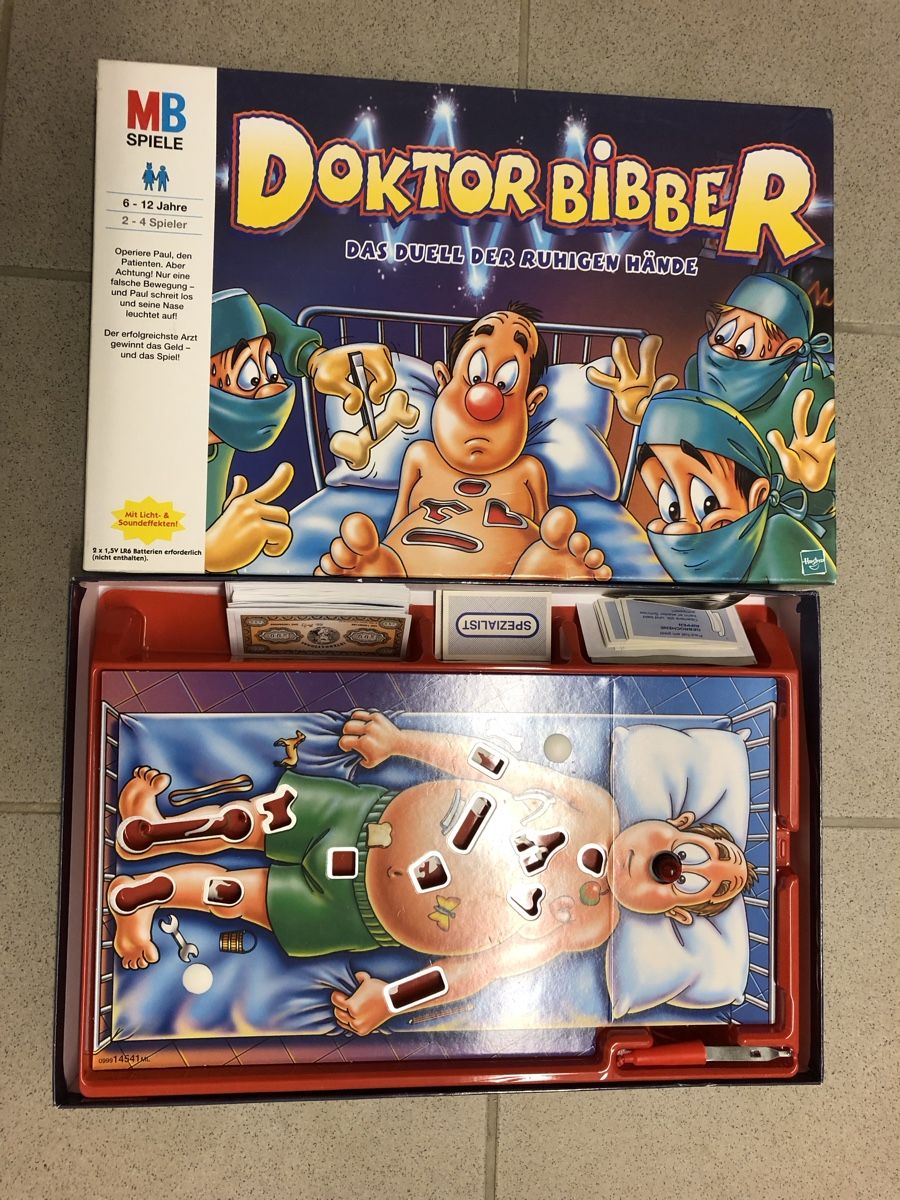Giochi: Doktor Bibber Vintage Spiel 1999 – Usato da Brugg AG venduto da Vintage_und_Allerlei 1