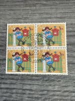 Briefmarke Pro Juventute 1984, Viererblock, Top Zustand