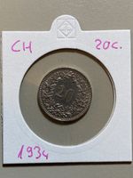 Suisse - 20 centimes - 1934