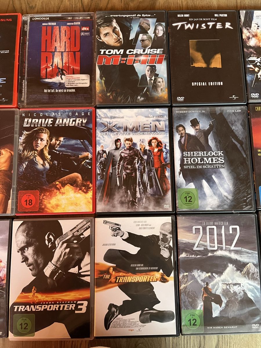 Alle DVDs: Action & Thriller DVD Sammlung (95 Stk.) – Gebraucht aus Leuzigen von LaicaStar 6