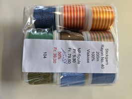 Stickgarn Rayon No.40  oder Nähfaden