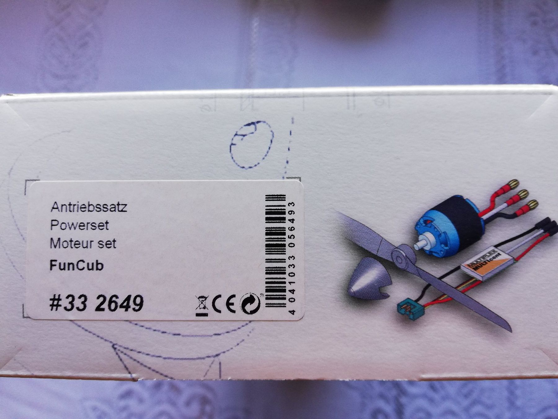 Multiplex Modellismo RC: Multiplex Antriebssatz FunCub – Nuovo e nell'imballaggio originale da Flüh venduto da AMS-Modellbau 1