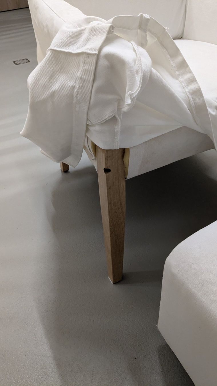 Stühle: Stuhl mit dazu passendem Hocker – Gebraucht aus Oberweningen von Ramre 4