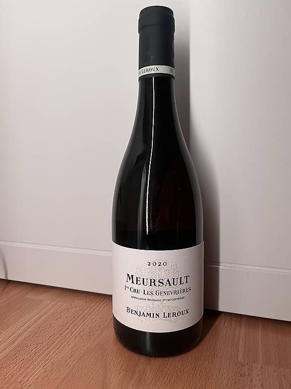 Vino: Benjamin Leroux Meursault  Genevrières 2020 – Usato da Zürich venduto da dav_m9zc