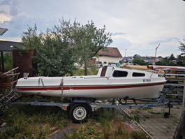 Segelboot, u. Trailer fri. MFK, Suzuki Motor frisch!n!
