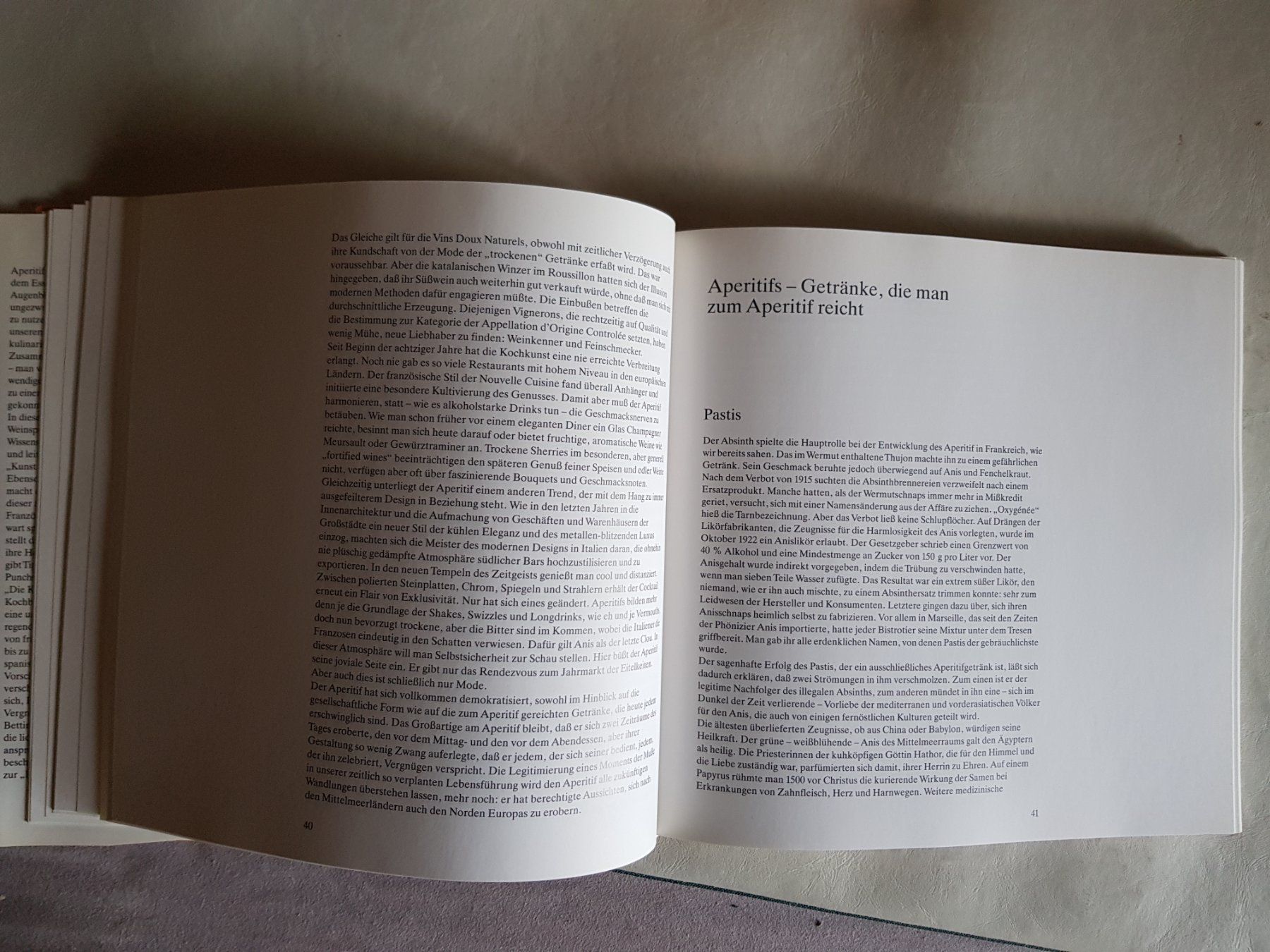 Libri: Die Kunst des Aperitif - André Dominé - 1989 – Usato da Walterswil BE venduto da Lonitti 5