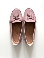Rosa Loafers, Mokassins, Gr.39 eher 37/38, neuwertig!