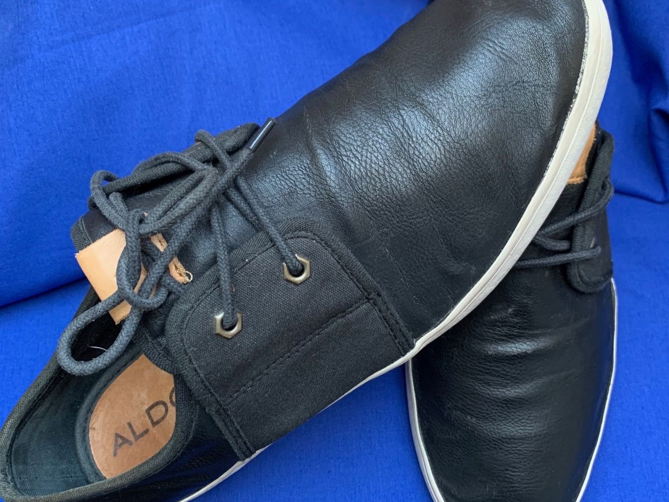 Aldo Herrenschuhe: ALDO Freizeitschuhe Herren, Gr. 42, dunkelblau – Gebraucht aus Wiesendangen von Babalegi