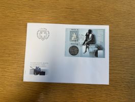 5 FDC s mit Blöcken Schweiz