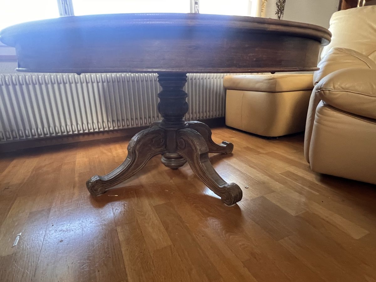 Tavoli: Table ronde basse en bois – Usato da glovelier venduto da juste_marie 1