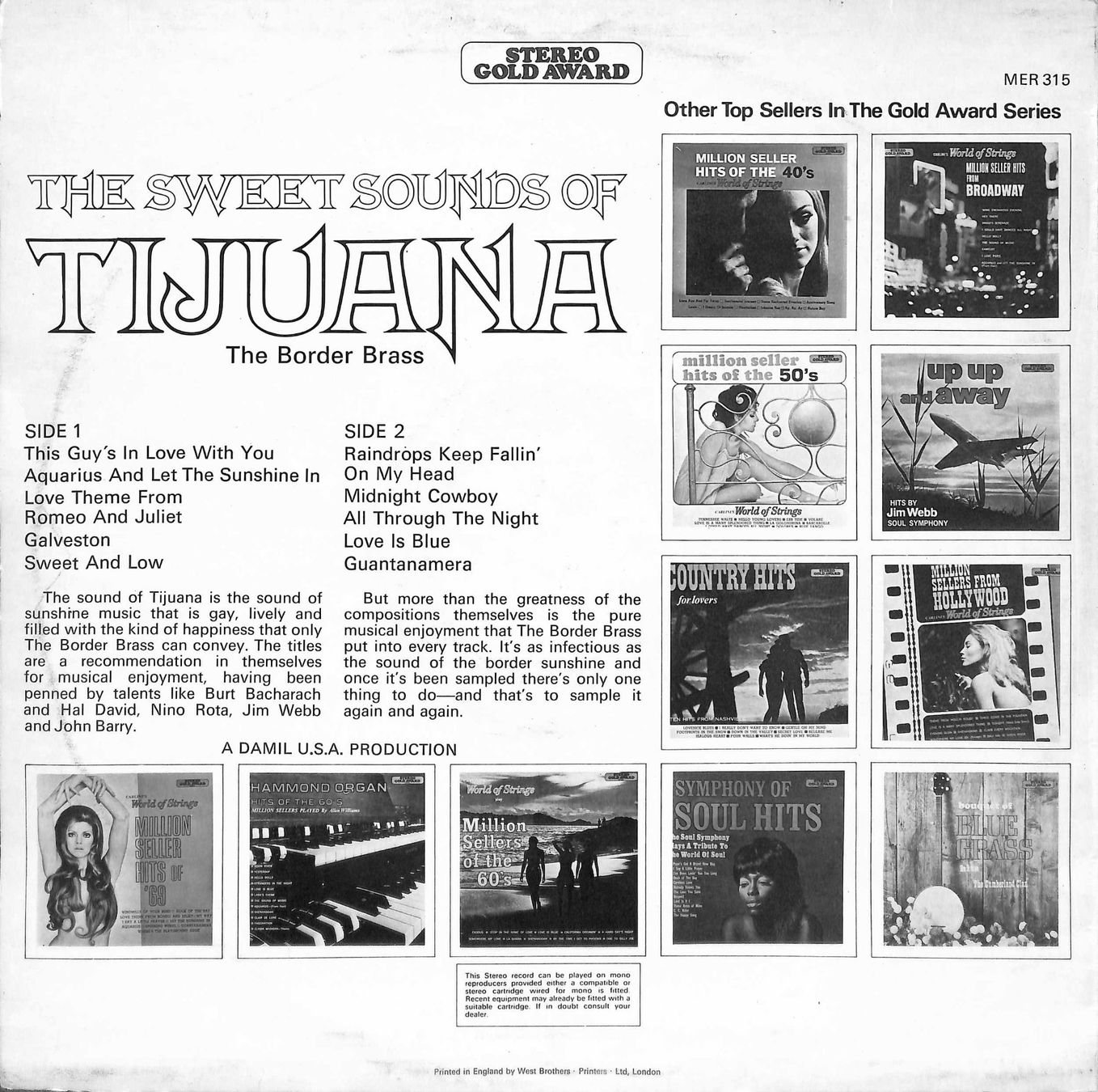 Dischi in vinile: LP: The Border Brass - Tijuana – Usato da Trimmis venduto da Dres2 1