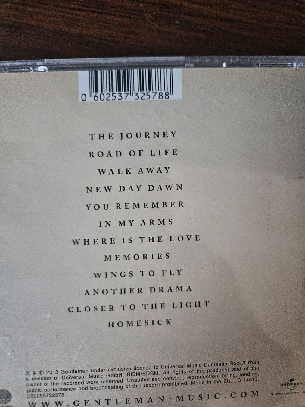 CDs: CD Gentleman New Day Dawn – D'occasion à Zürich par lorenzo167 1