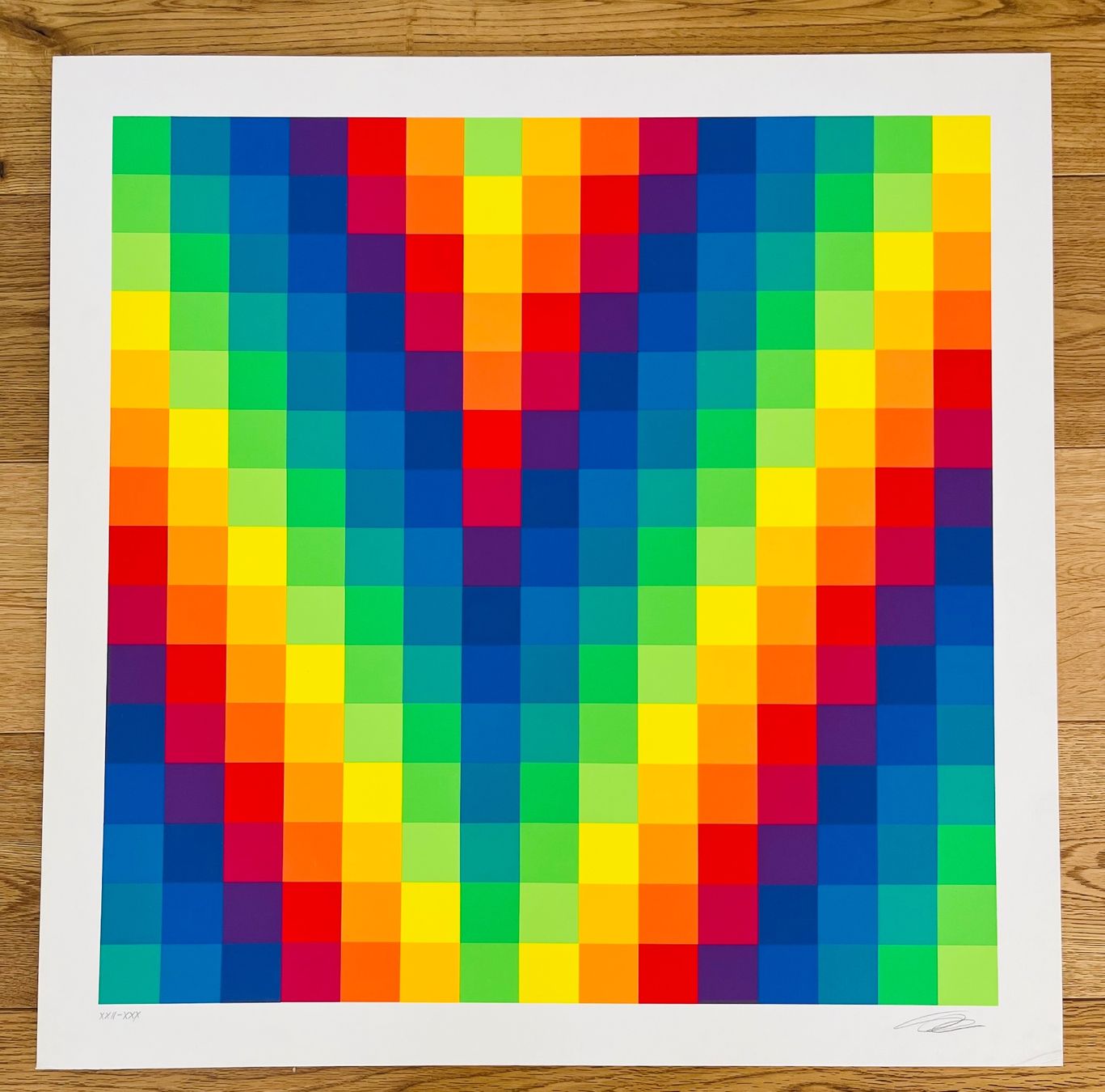 Grafica & Litografie: Richard Paul Lohse Original Grafik – Usato da Herrliberg venduto da AmVollard
