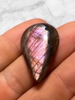 Labradorit Cabochon wunderschön Rosa, 25ct