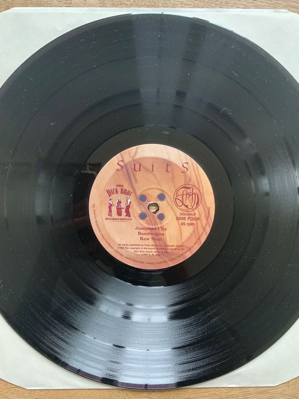 Dischi in vinile: Fish - Suits – Usato da Balzers venduto da Amontelm 3
