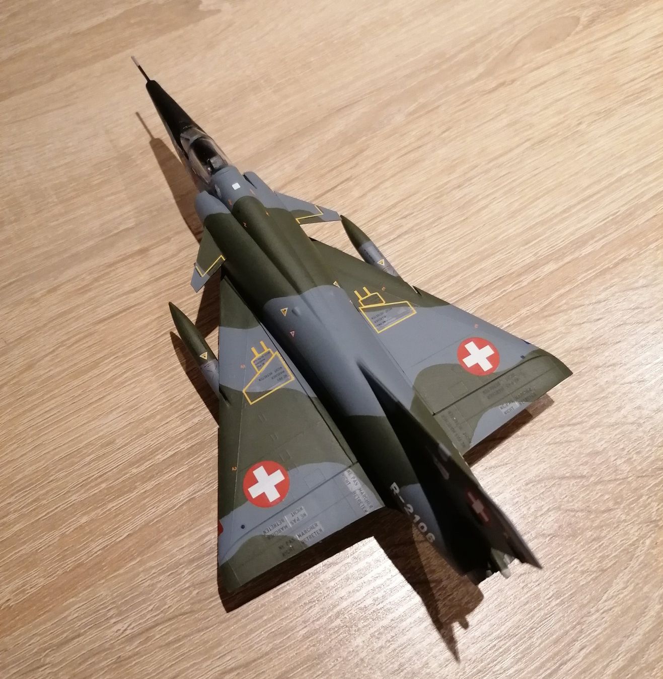 Schweizer Armee Modellbausätze & Standmodelle: Mirage lllRS  1:72  baue auch Modelle nach Wünschen! – Neu (gemäss Beschreibung) aus Brunnen von pepone08 5