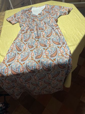 Chic maxi abito da cocktail-tgS/M-nuovo-feste👌vacanze
