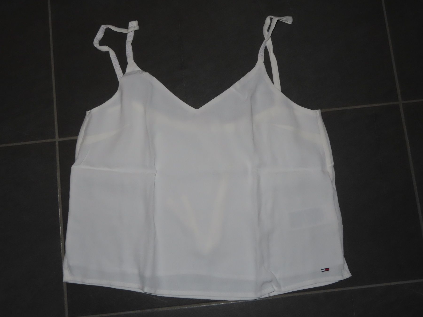 Tommy Hilfiger Top: TOMMY HILFIGER herziges Top weiss Gr.S ***NEU*** – Nuovo (secondo la descrizione) da Wallenried venduto da Asyano 1