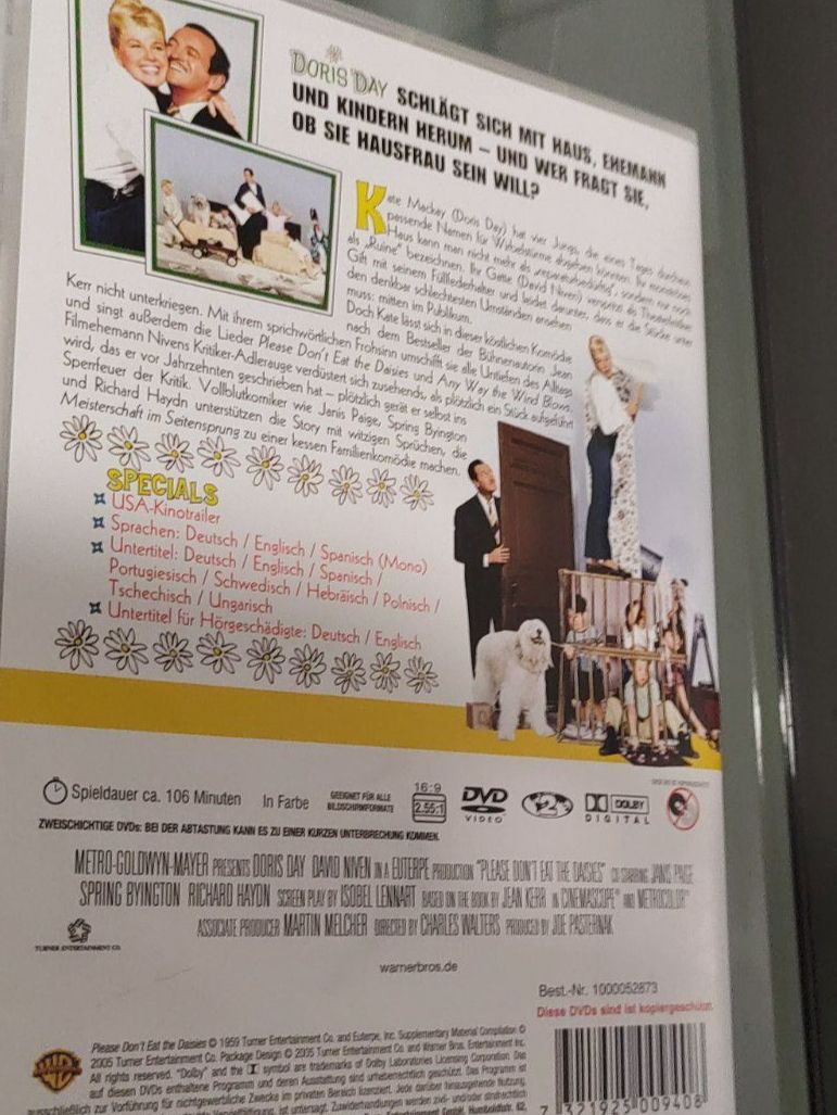 Tutti i DVDs: Meisterschaft im Seitensprung mit Doris Day DVD – Usato da Dottikon venduto da Oldyfreak 1