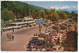 THUN Schiff-Station - Auto - Postauto - Schiff