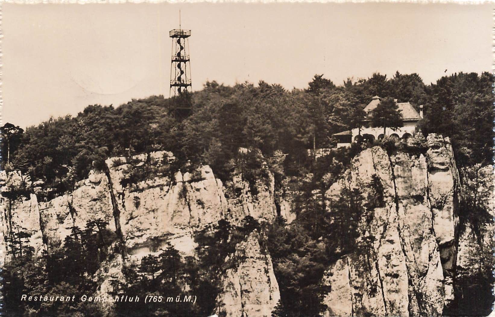 Cartoline postali: Restaurant Gempenfluh – Usato da Biasca venduto da Blenio71