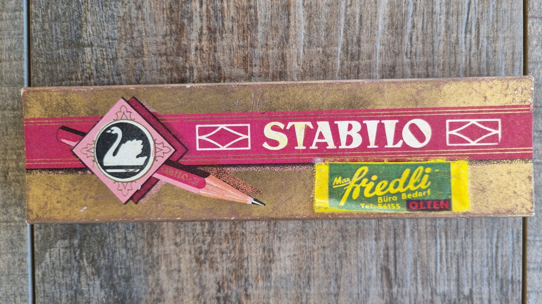 Stabilo Bleistifte, Farbstifte & Kreide: STABILO Farbstifte SWAN 8744 2mm Gelb Originalverpackung – Gebraucht aus Bözberg von heinz-d 1