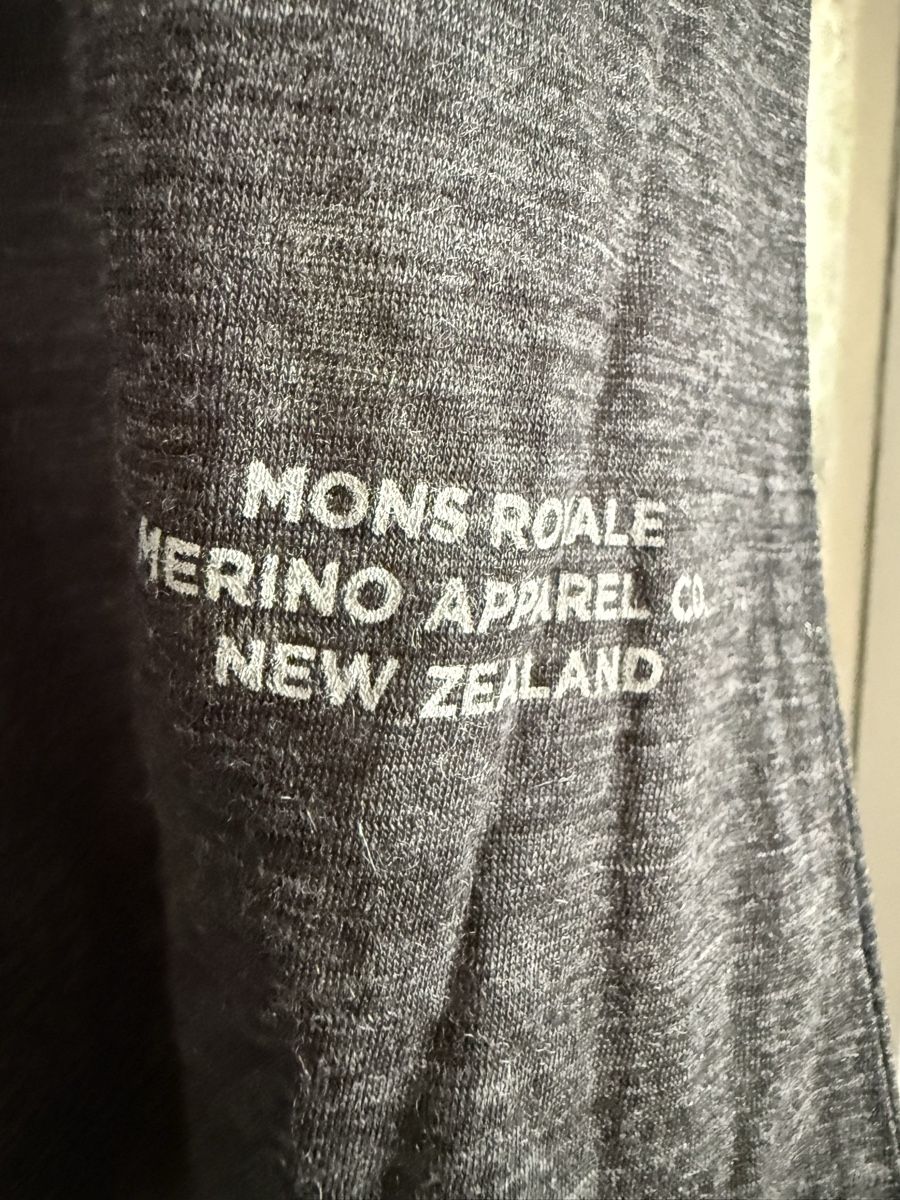 Mons Royale T-shirt: Mons Royal Merino Tee M – Usato da Liebefeld venduto da Lalyle 3