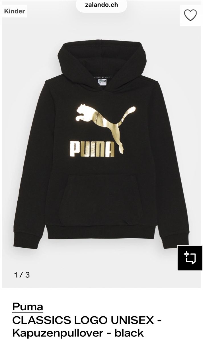 Puma Maglioni & Felpe: Puma Kids Kapuzenpullover 128 – Usato da Biel/Bienne venduto da do__q8td