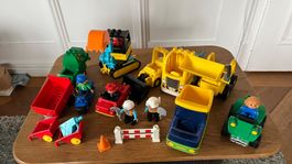Lego Duplo Fahrzeuge Baustelle Bagger Lastwagen