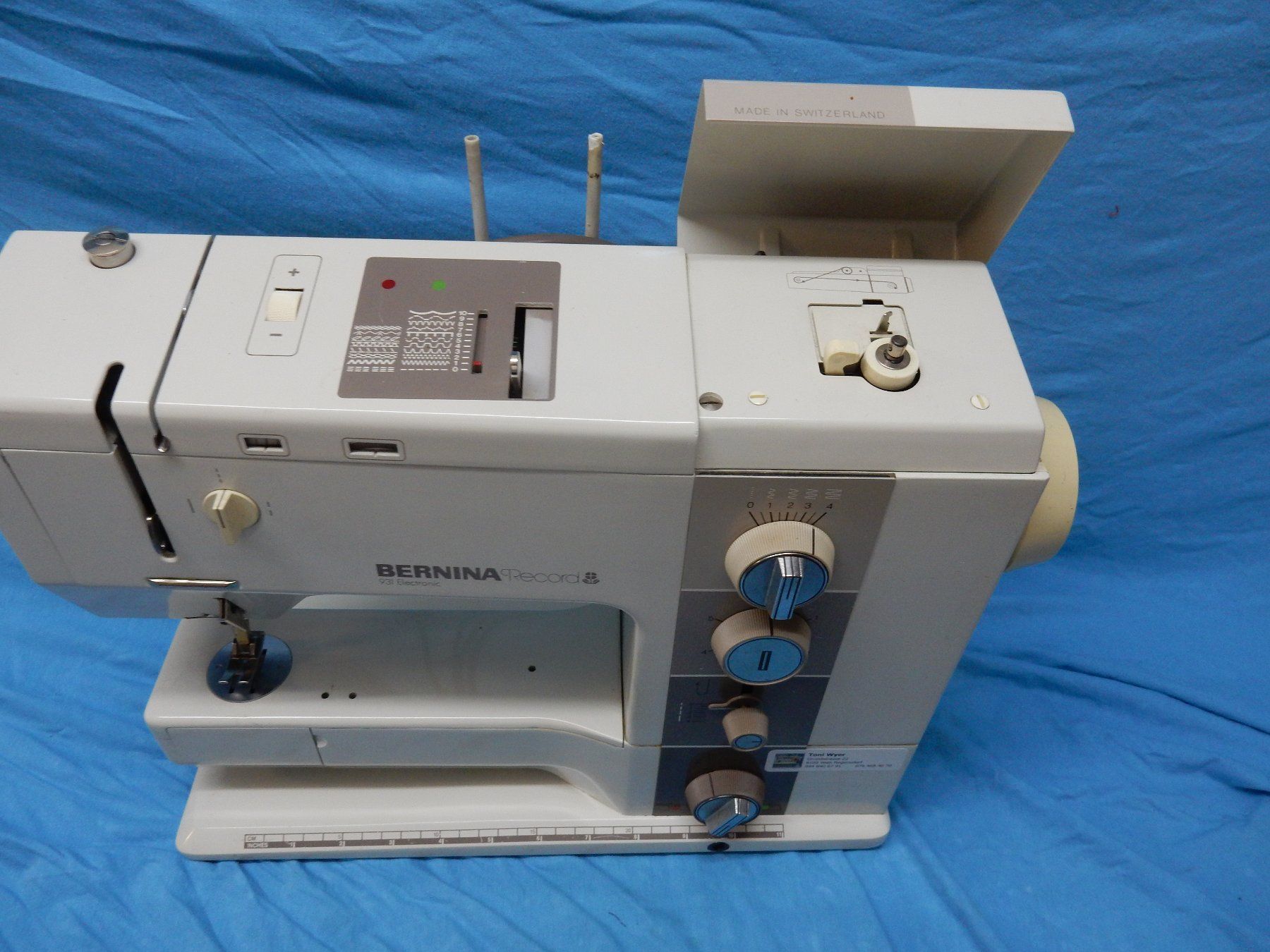 Bernina Machines à coudre: Bernina 931    ****Schnäppli ab Fr. 1.00****       26082 – D'occasion à Watt par Mariposa49 2