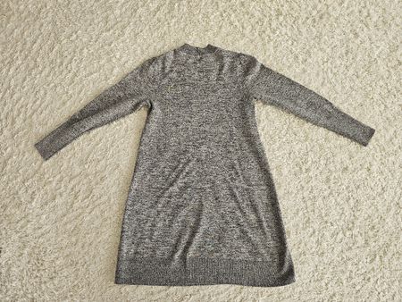 Esprit Strickkleid / Longpulli, braun meliert, Grösse S