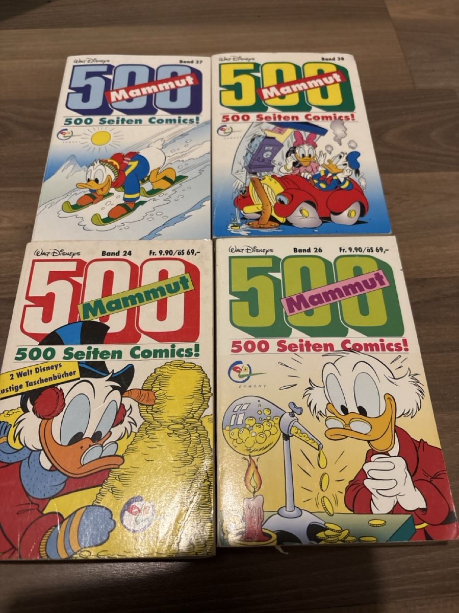 Fumetti: Walt Disney's Comics - Mammut Comic-Sammlung (4 Stk) – Usato da Wilderswil venduto da mar_7jf2