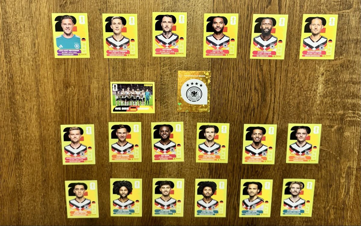 Panini Carte collezionabili: Deutschland Panini WM 2026 – Nuovo (secondo la descrizione) da Emmenbrücke venduto da Lukee1901