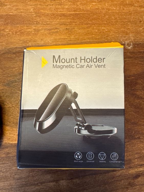 YRU Magnet Handyhalterung Auto - Für Armaturenbrett, Windschutzscheibe & Lüftung