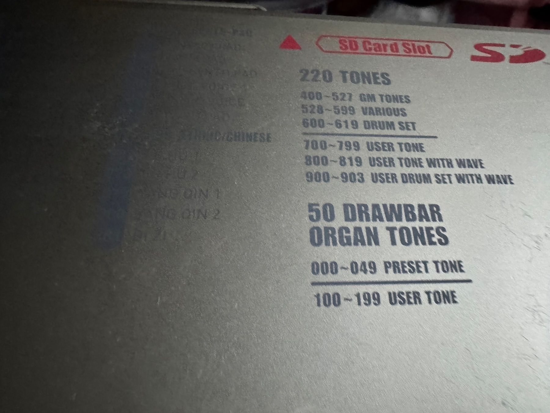 Strumenti musicali: Keboard casio 6 Oktaven Disketten Batterie Strom – Usato da Grabs venduto da mayram27 8