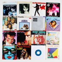 16 DISCO POP SINGLES 1970/80er Jahren IDEAL FÜR JUKEBOX