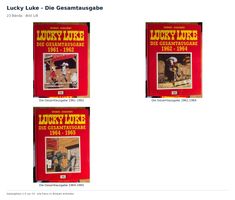 Lucky Luke - Die Gesamtausgabe - 23 Bände - Hardcover