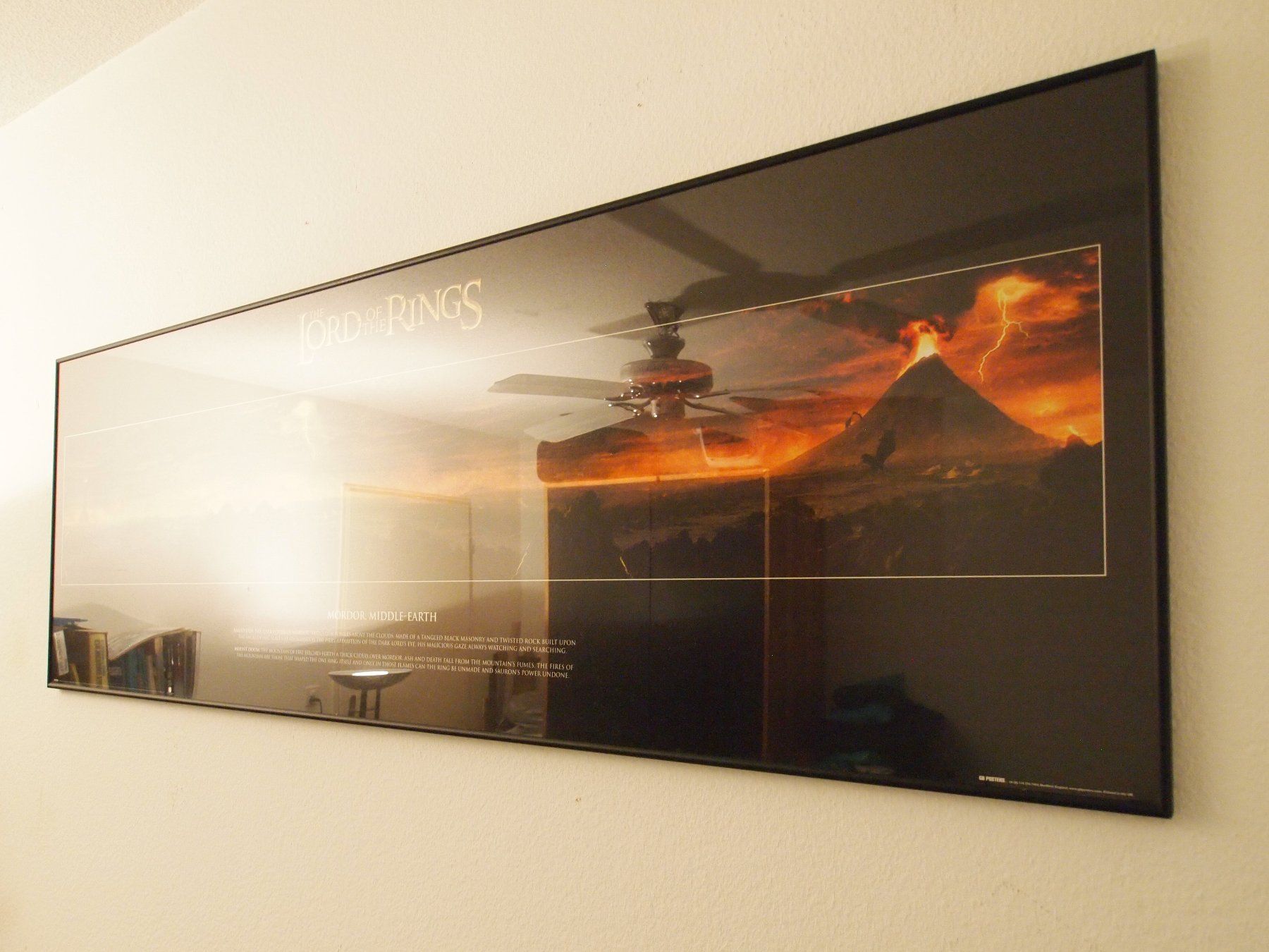 Foto & Immagini: Poster Herr der Ringe Mordor gerahmt – Usato da Langnau am Albis venduto da Slurpi71 1