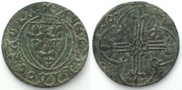 FRANCE Mereau ca. 1400 AVE MARIA GRACIA laiton, 29mm qTTB