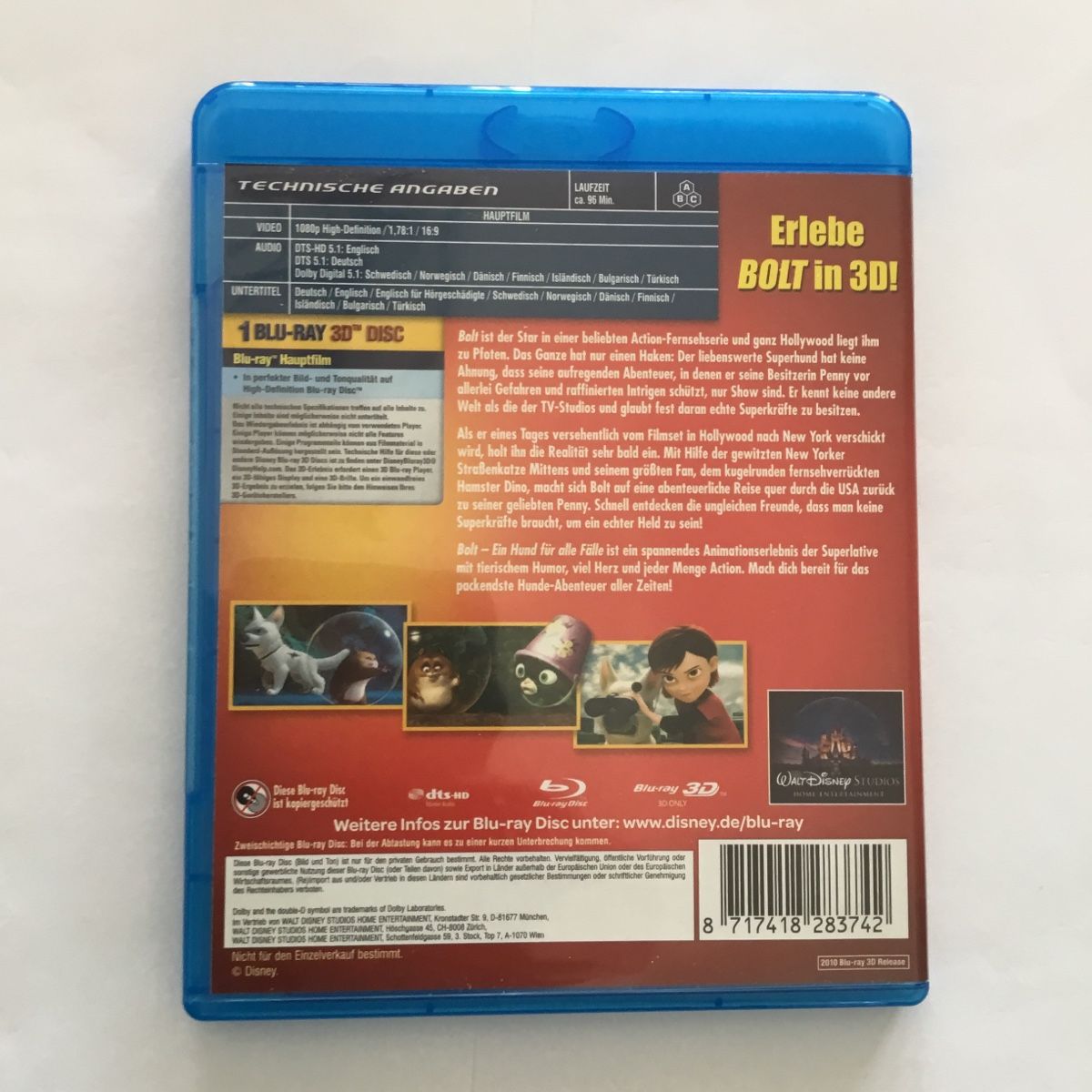 Alle DVDs: Bold - Blu Ray 3D+ 2D - 2 Disc Neu Wertig  – Neu (gemäss Beschreibung) aus Blauen von JonnyBlue65 1