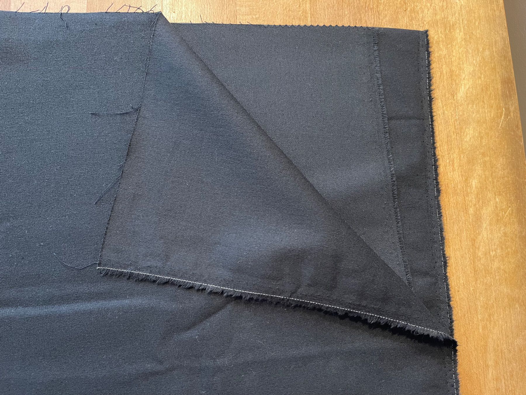 Tessuti: Stoff schwarz, Baumwolle mit Elasten – Nuovo (secondo la descrizione) da Meggen venduto da tulipe21