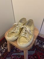 Basket Superga dorée
