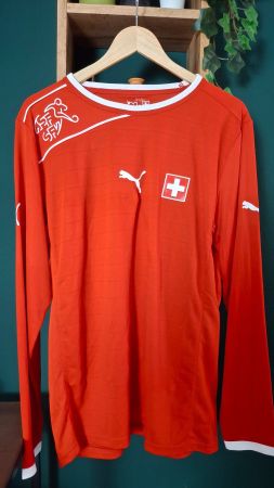 Switzerland maillot 2012 manche longue player version