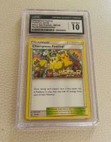 🏆WORLD CHAMPIONS 2018🏆CGC 10 (PSA eq) Festival Pokemon