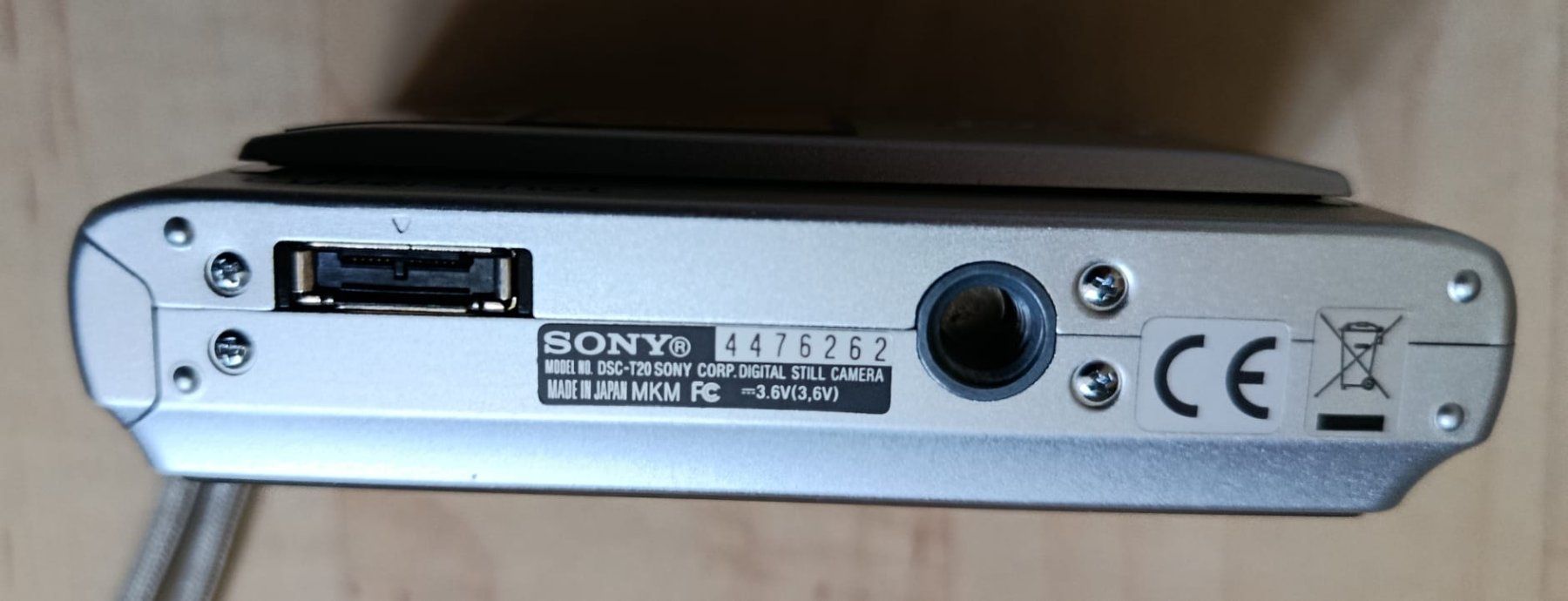 Sony Fotocamera: Sony Cyber Shot Kompaktkamera DSC T20 – Usato da Fulenbach venduto da chschfra 5